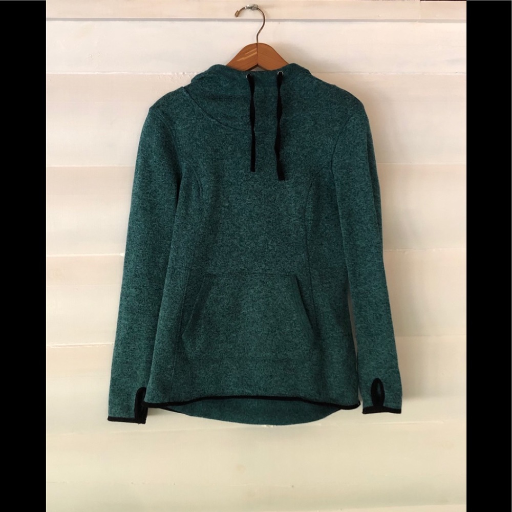 Teal pullover